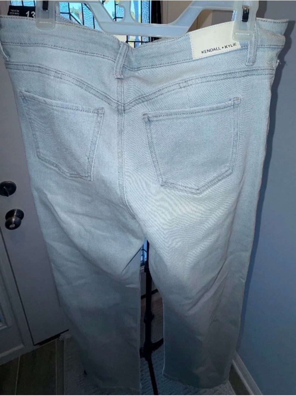 Kendall & Kylie Light Wash Distressed Jeans - Picture 3 of 5